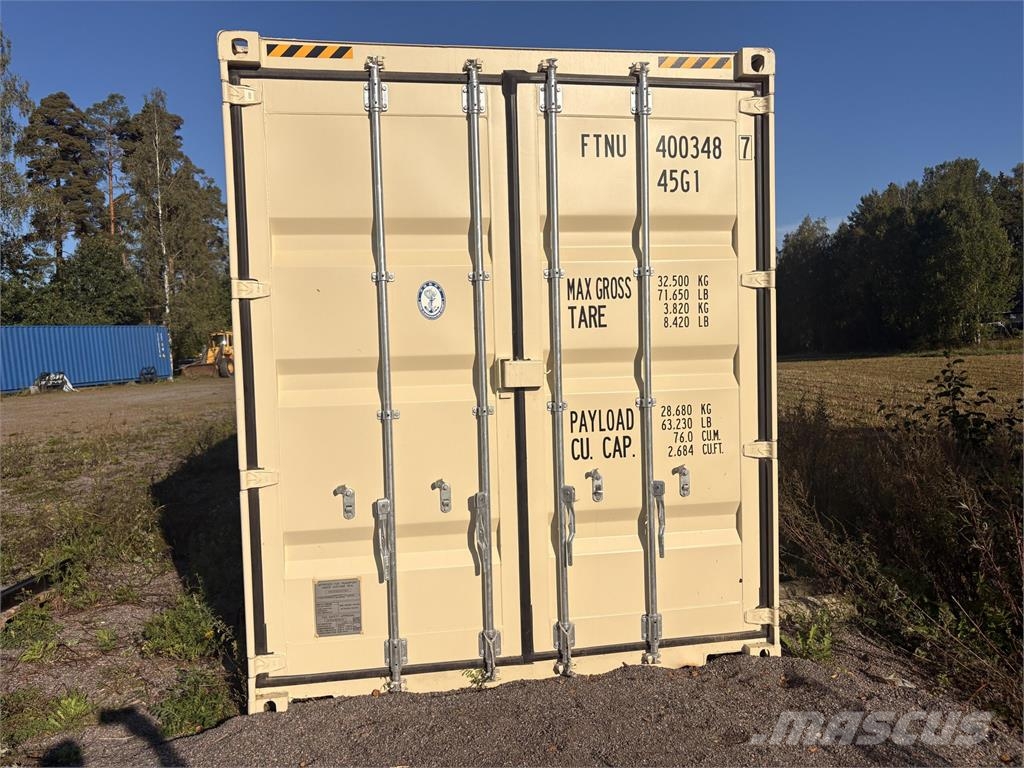40* jalkainen läpilastattava kontti 特种集装箱