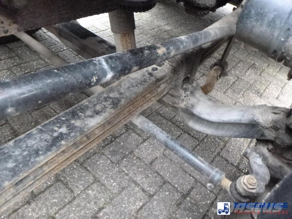 DAF CF 85.410 8x2 Hyva container hook + crane A/T 크레인