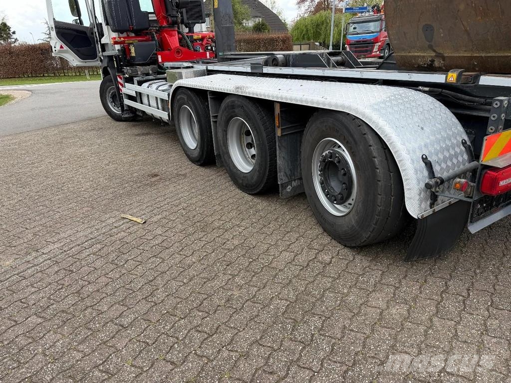 DAF CF530 8x4!! TRIPLE!! 2023!! CRANE/HOOK!! EURO6!! T Krokbil