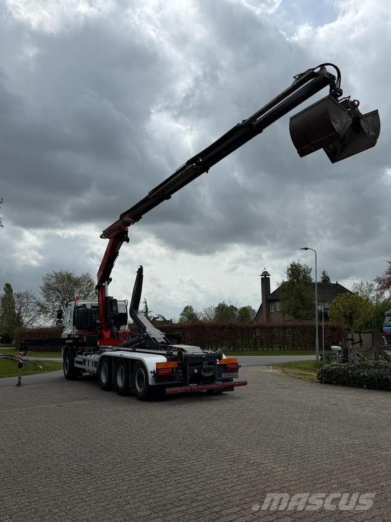 DAF CF530 8x4!! TRIPLE!! 2023!! CRANE/HOOK!! EURO6!! T Krokbil