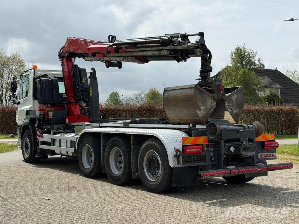 DAF CF530 8x4!! TRIPLE!! 2023!! CRANE/HOOK!! EURO6!! T Krokbil