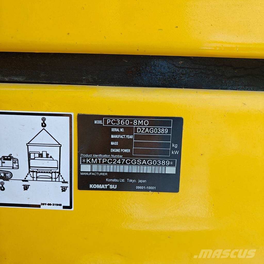 Komatsu 360-8mo Escavadeiras de esteiras