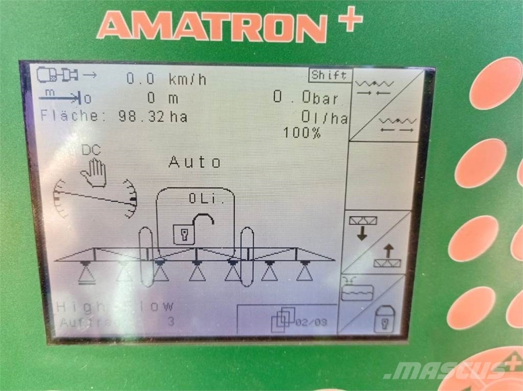 Amazone UX5200 - 18m/24m Pulverizadores arrastrados