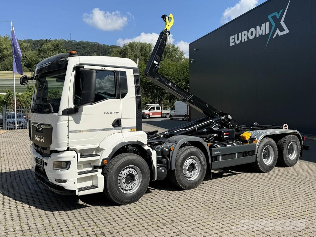 MAN TGS 35.480 MAN TGS 35.480 BB 8X4 MultiLift 25s61 Hook lift trucks