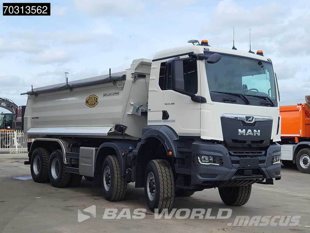 MAN TGS 41.480 TGS 8X8 NEW! 8x8 20m3 Meiller Kipper St Caminhões basculantes