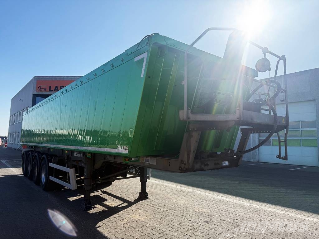 Kel-Berg 4 axle Tipper / Alukastenmulde Kipper Kiper poluprikolice
