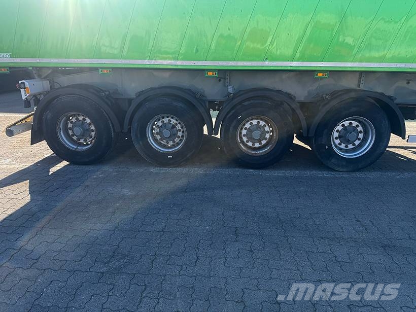 Kel-Berg 4 axle Tipper / Alukastenmulde Kipper Kiper poluprikolice