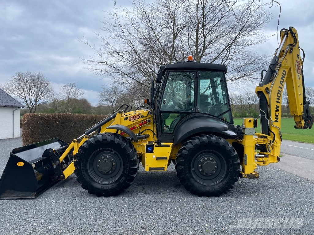 New Holland B115C لوادر ذات جرافات عكسية