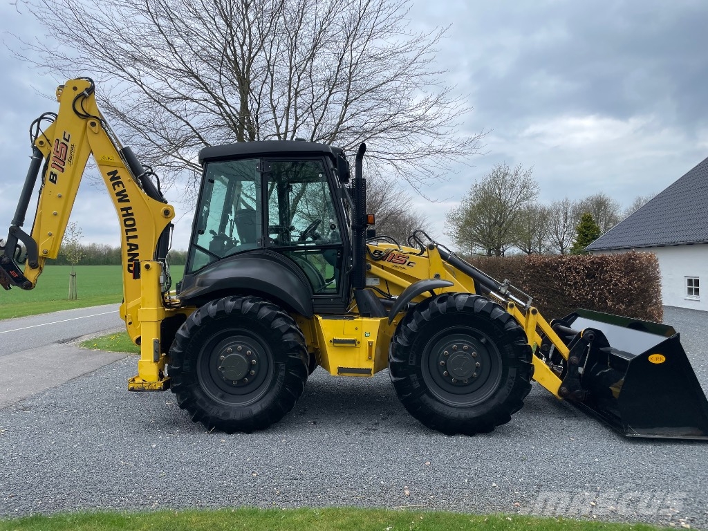 New Holland B115C لوادر ذات جرافات عكسية