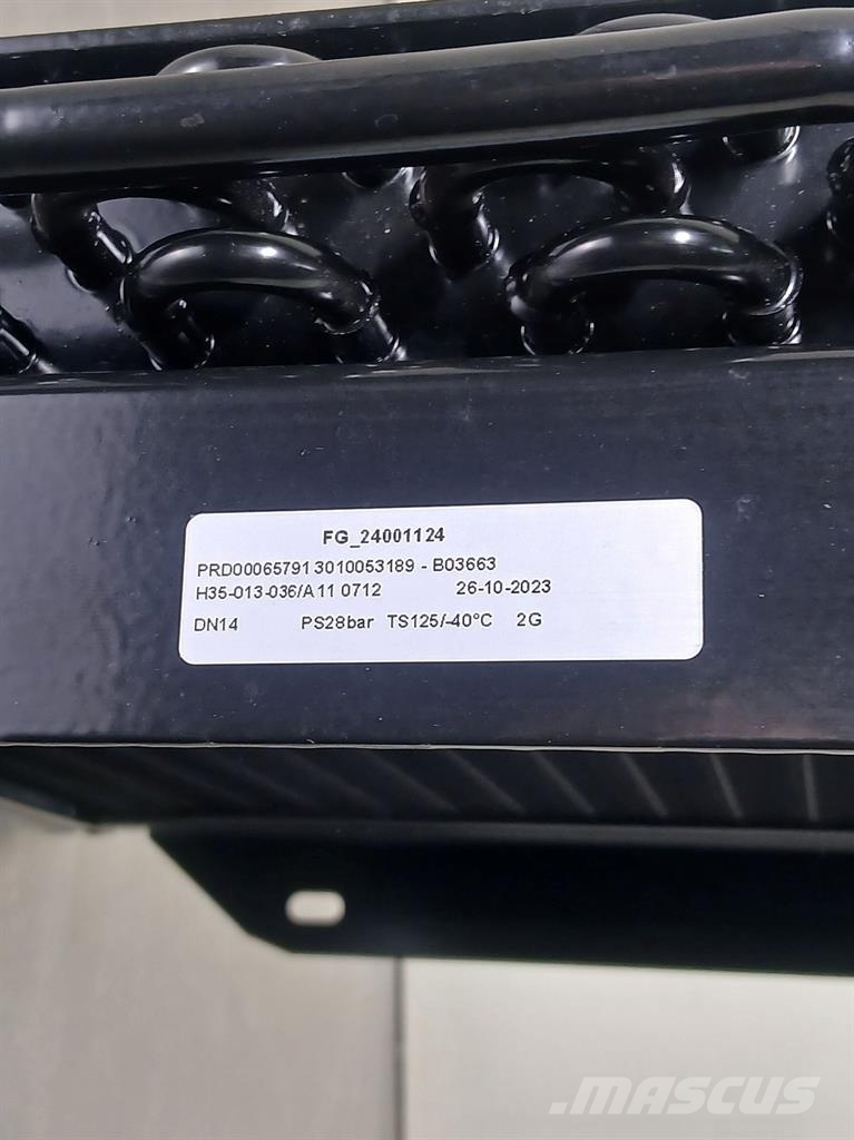 Yanmar SV120-5436660864-Airco condenser/Klimakondensator Chassis e suspensões