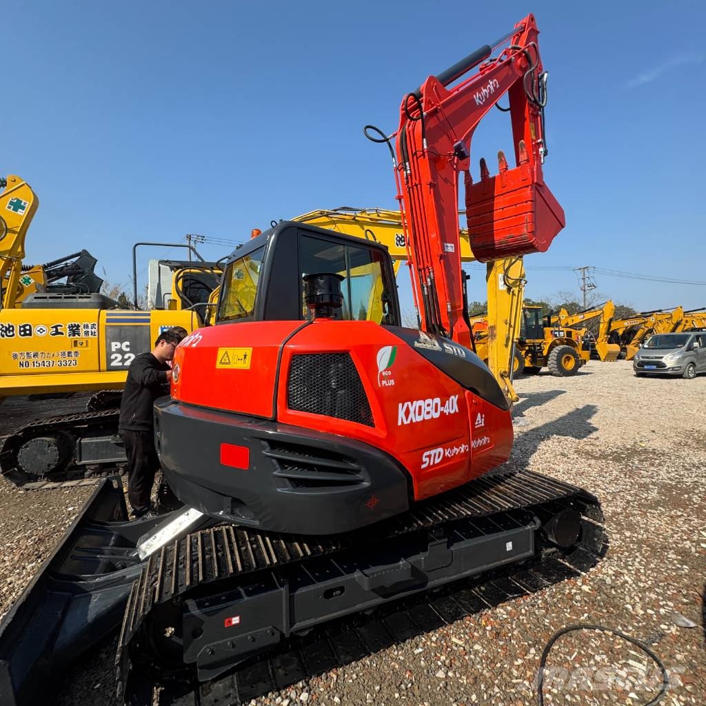 Kubota KX 080 小型挖掘机