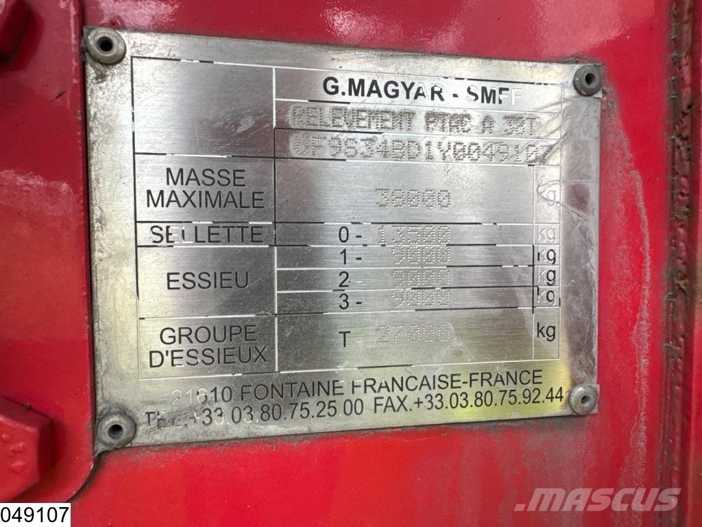 Magyar Food 26,000 litres, 1 compartment Naczepy cysterna