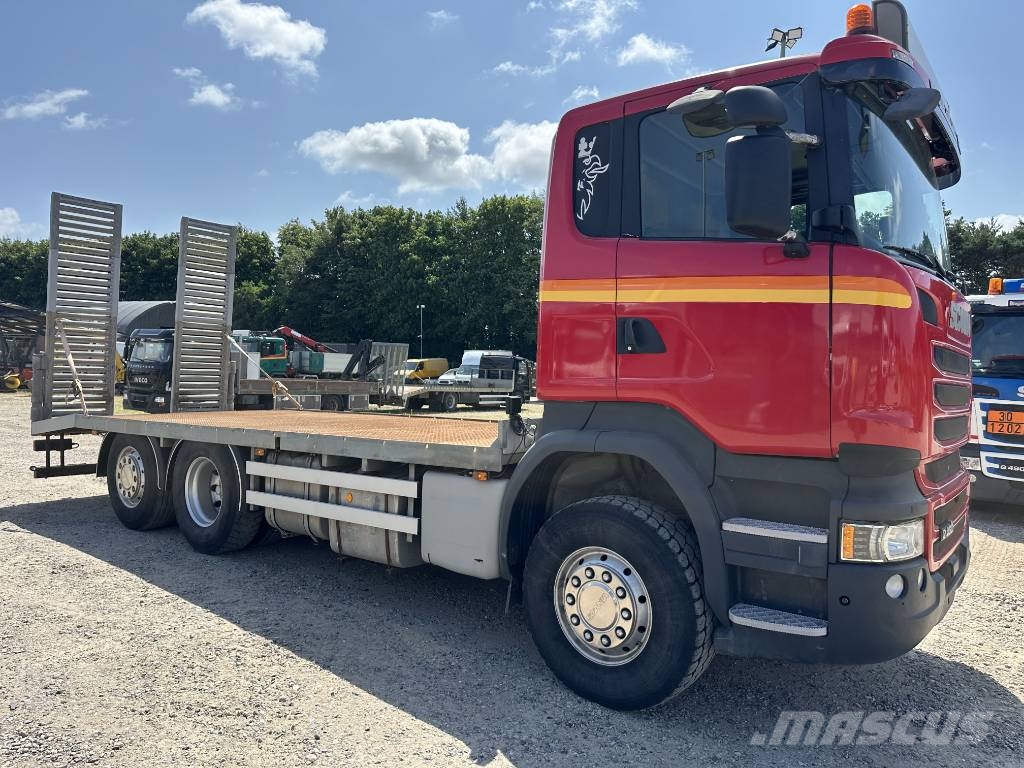 Scania R450 6x2 // Machinetransport/Knæklad // Camiones portacoches
