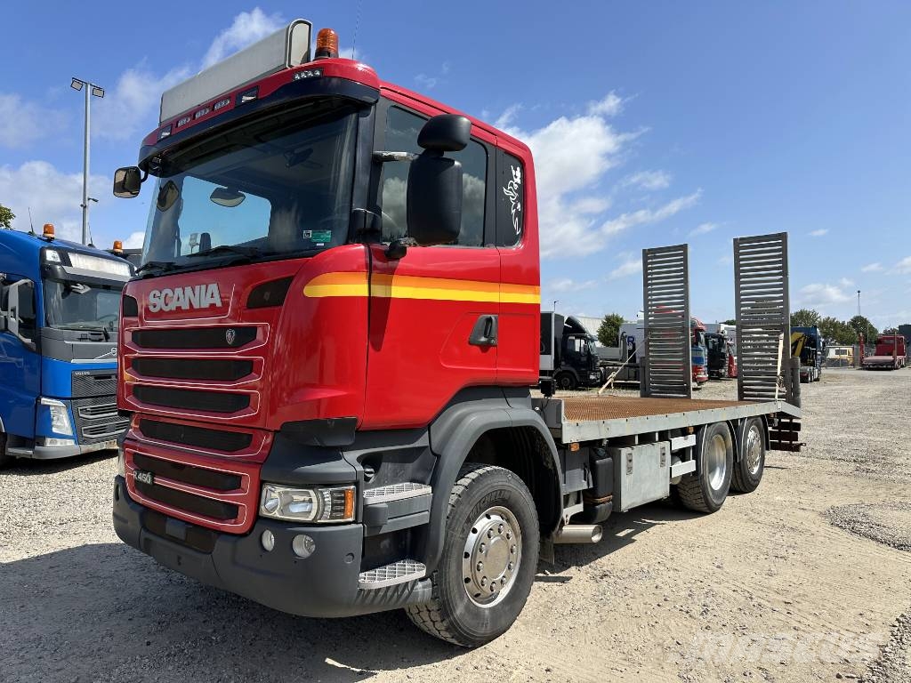 Scania R450 6x2 // Machinetransport/Knæklad // Camiones portacoches