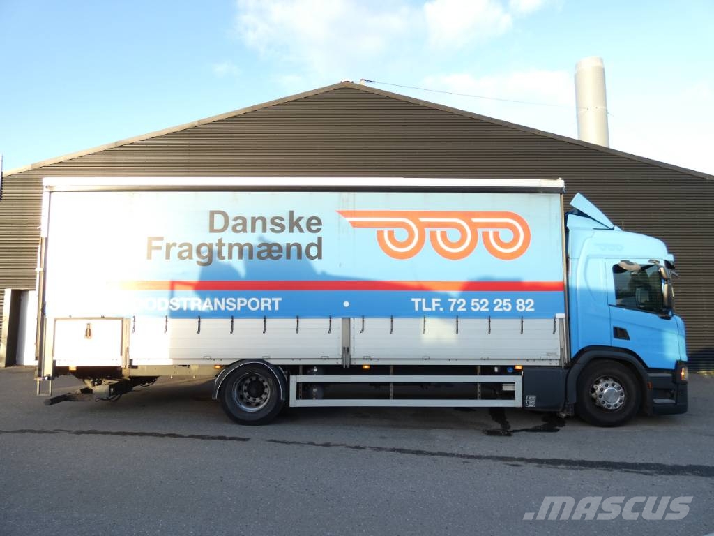 Scania P 280 شاحنات بغطاء جانبي