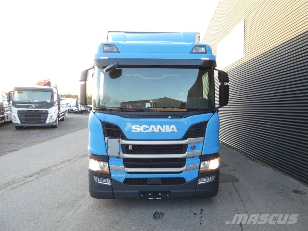 Scania P 280 شاحنات بغطاء جانبي