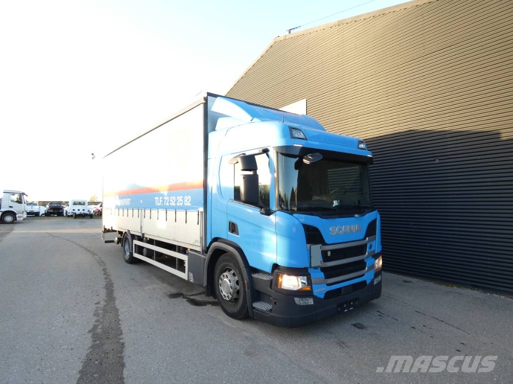 Scania P 280 شاحنات بغطاء جانبي