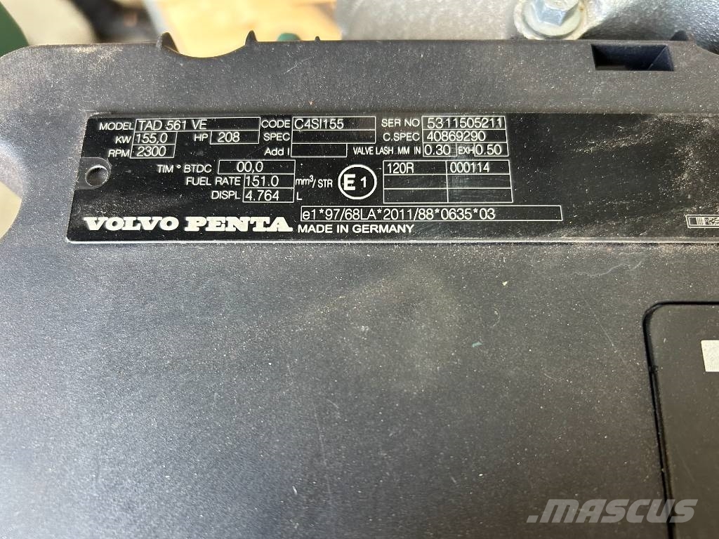Volvo Penta TAD561VE Motores