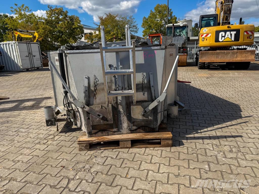 Graber Isogra Asphalt-Thermocontainer Aszfalt thermokonténerek
