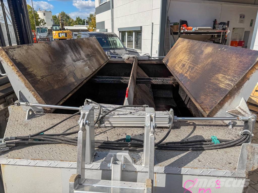 Graber Isogra Asphalt-Thermocontainer Aszfalt thermokonténerek