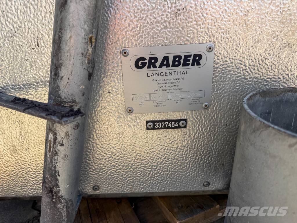 Graber Isogra Asphalt-Thermocontainer Aszfalt thermokonténerek