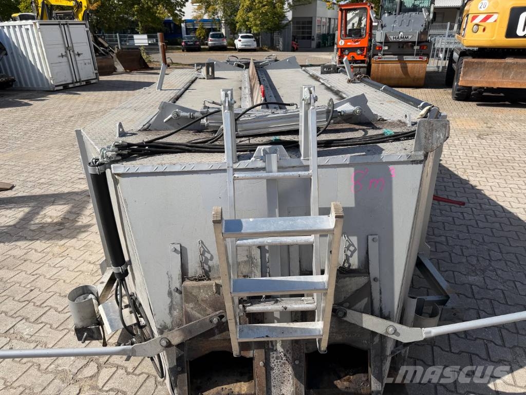 Graber Isogra Asphalt-Thermocontainer Aszfalt thermokonténerek
