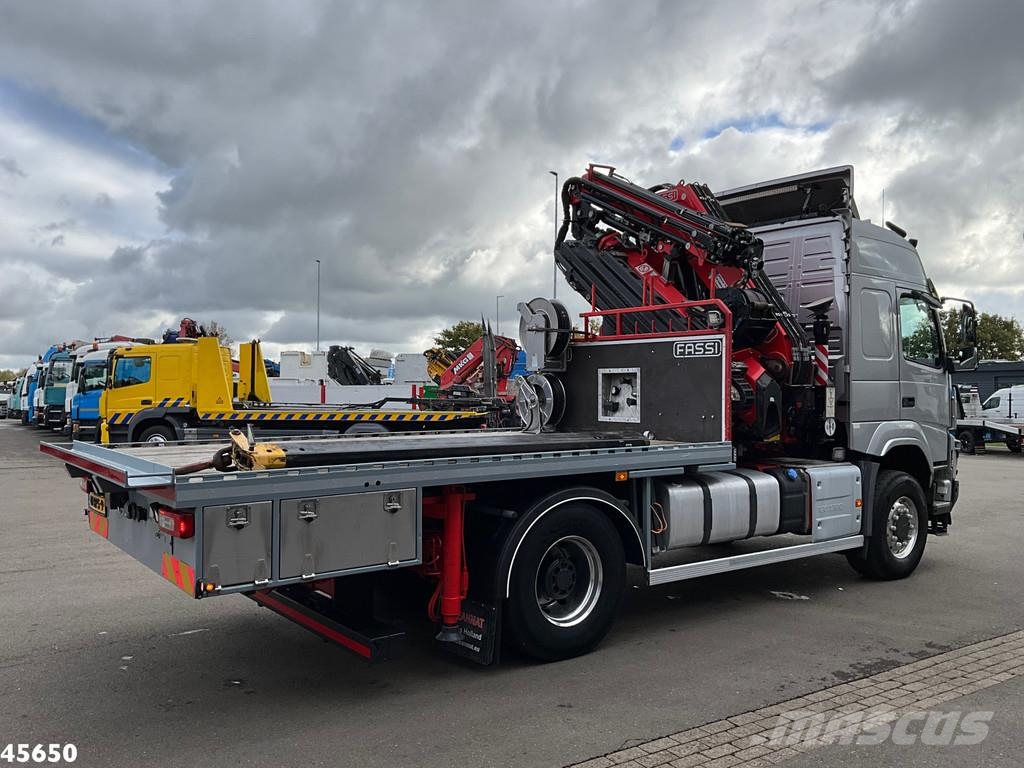 Volvo FMX 500 4x4 Fassi 31 Tonmeter laadkraan + Fly-Jib! All terrain cranes