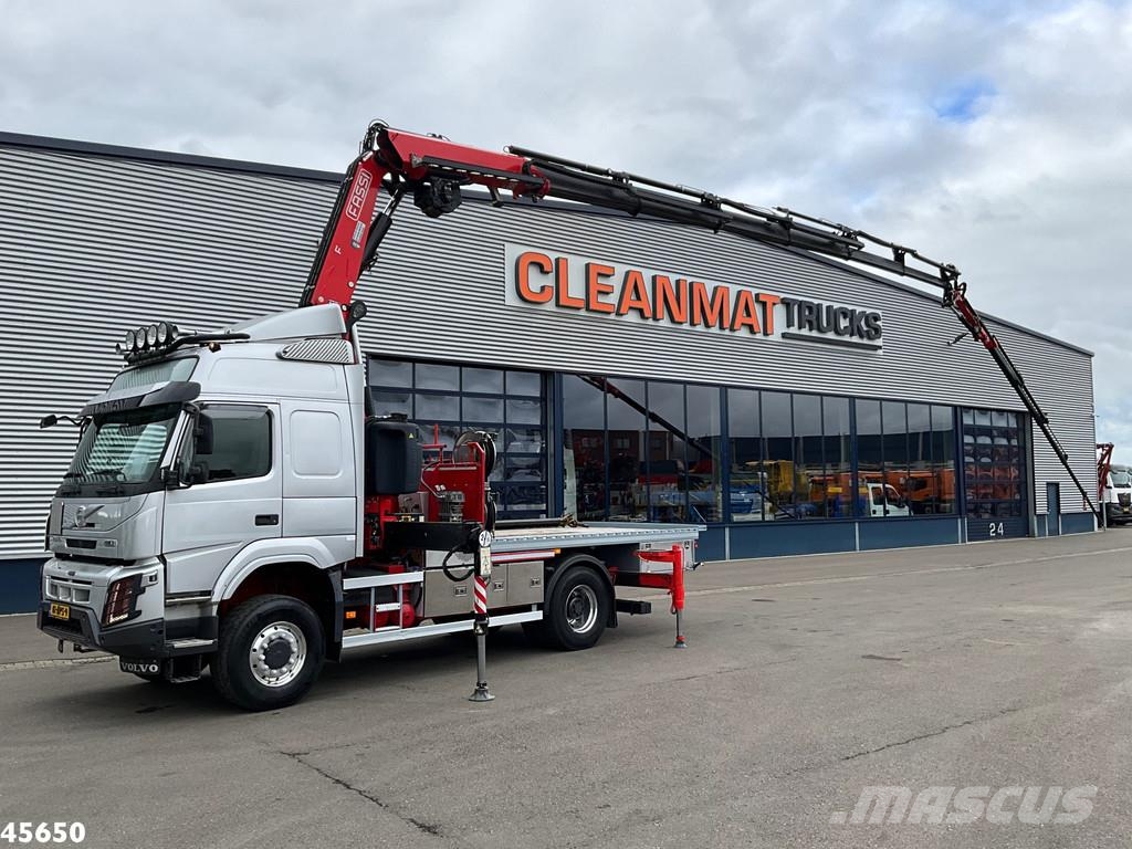 Volvo FMX 500 4x4 Fassi 31 Tonmeter laadkraan + Fly-Jib! All terrain cranes