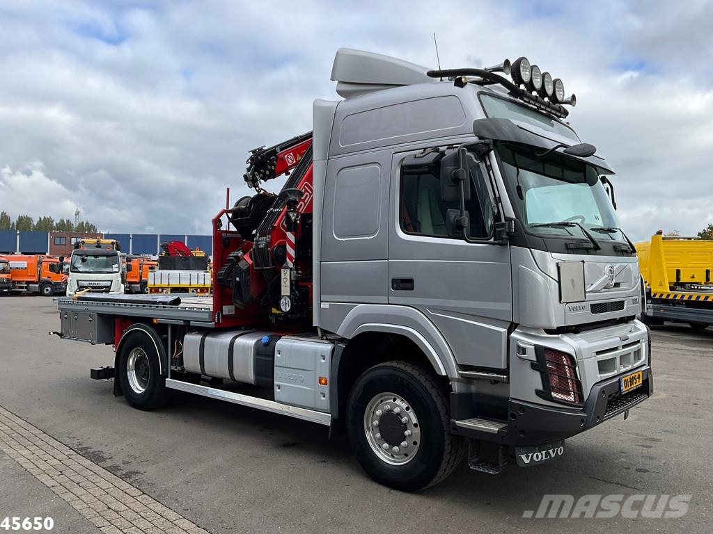 Volvo FMX 500 4x4 Fassi 31 Tonmeter laadkraan + Fly-Jib! All terrain cranes