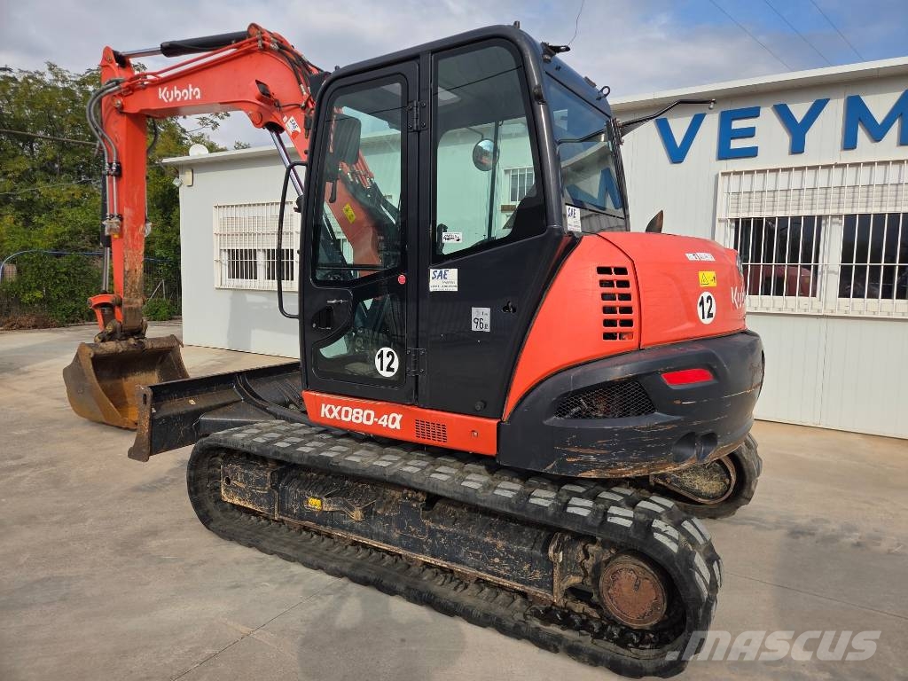 Kubota KX 080-4 Excavadoras 7t - 12t