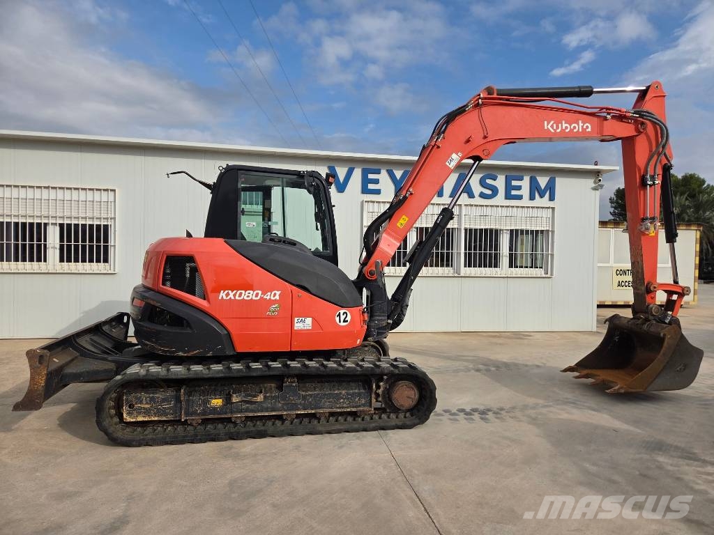 Kubota KX 080-4 Excavadoras 7t - 12t