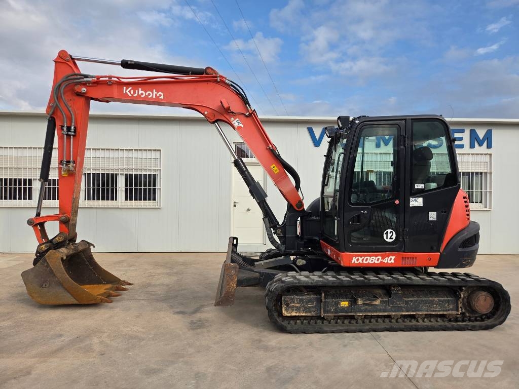 Kubota KX 080-4 Excavadoras 7t - 12t
