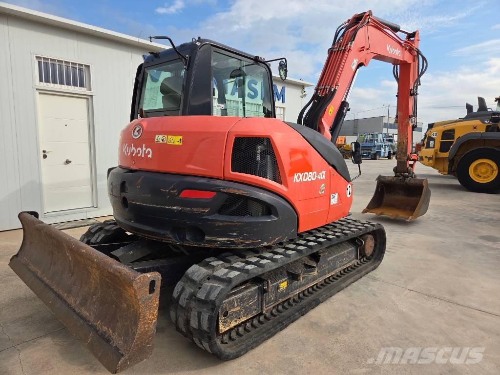 Kubota KX 080-4 Excavadoras 7t - 12t