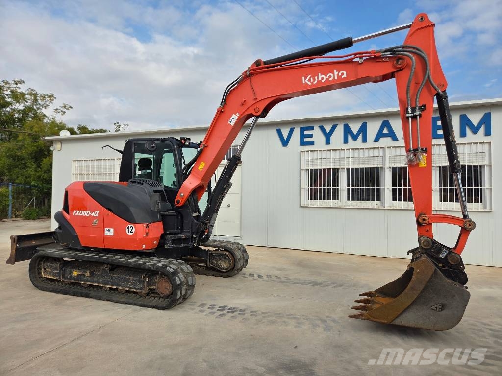 Kubota KX 080-4 Excavadoras 7t - 12t
