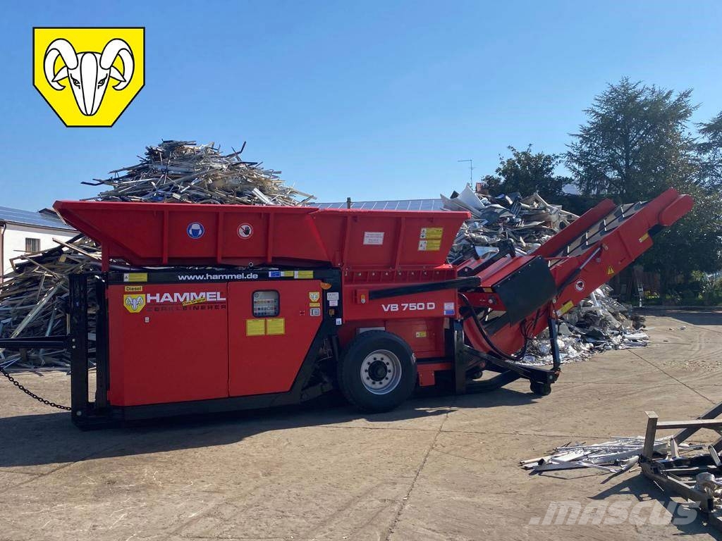 Hammel VB 750 D Trituratori di rifiuti