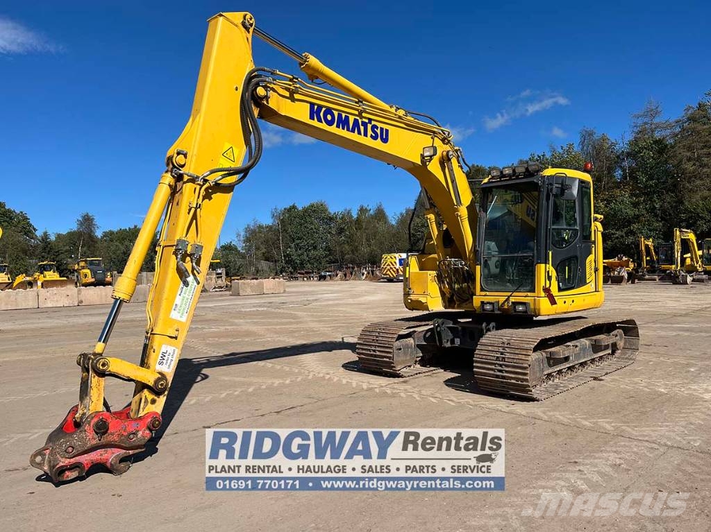 Komatsu 138 Crawler excavators