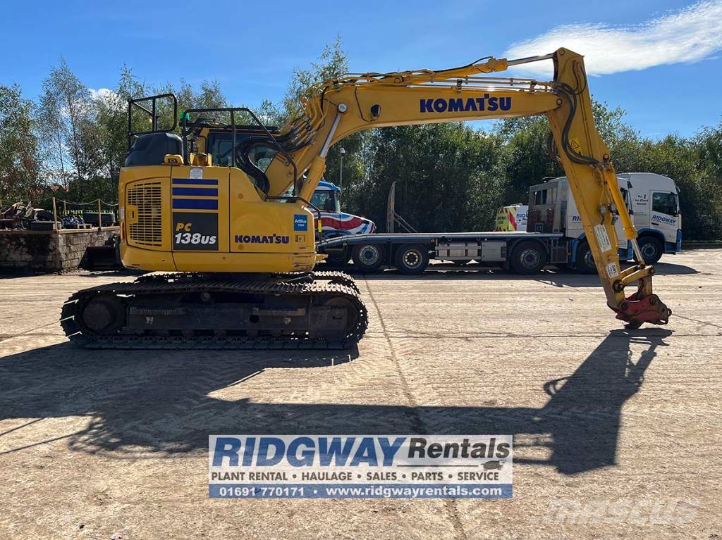 Komatsu 138 Crawler excavators