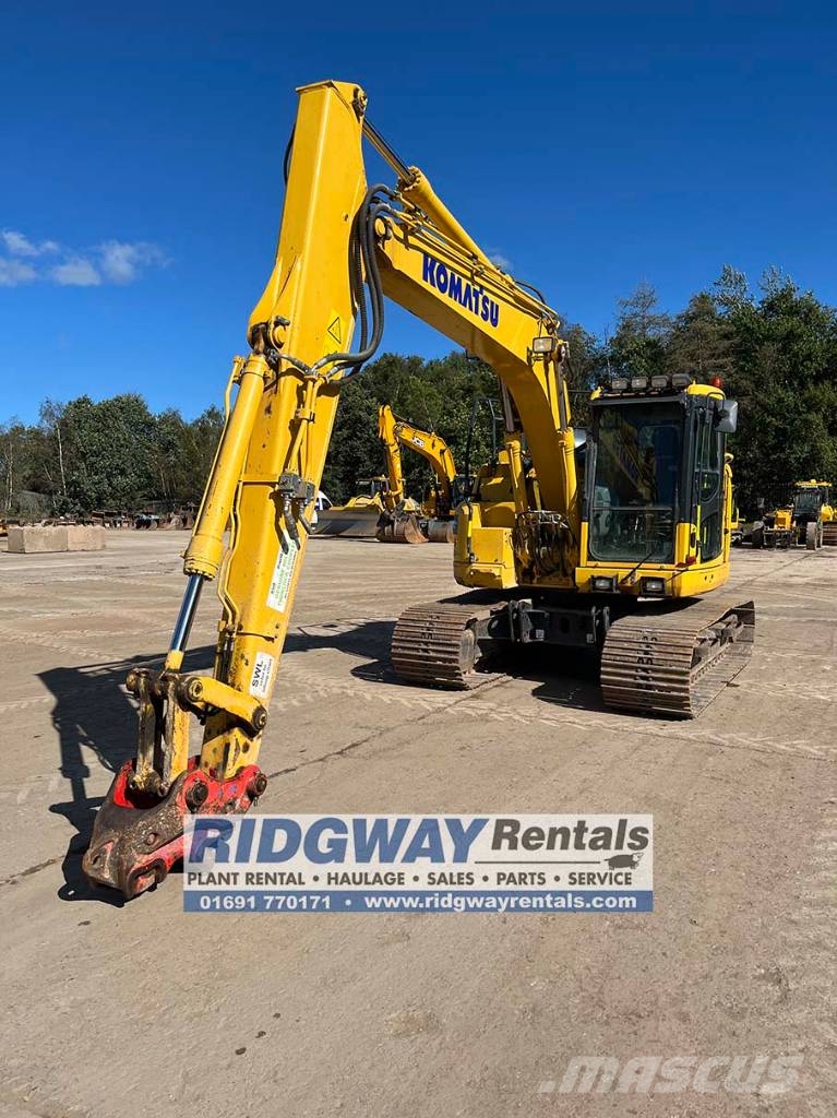 Komatsu 138 Crawler excavators