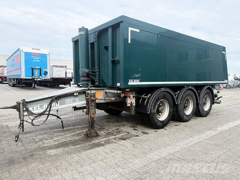 Kel-Berg Tipper / Alukastenmulde Kipper 15m3 Reboques basculantes