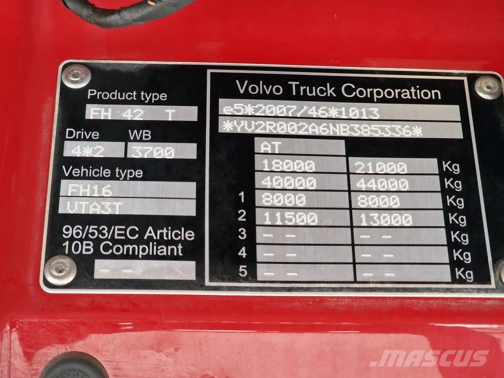 Volvo FH 16.650 - 4x2 - full air - retarder - alcoa - I Trekkers