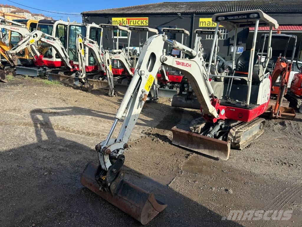 Takeuchi TB 216 Mini bagri <7t