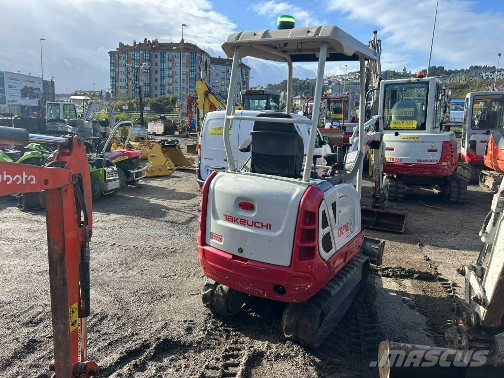 Takeuchi TB 216 Mini bagri <7t