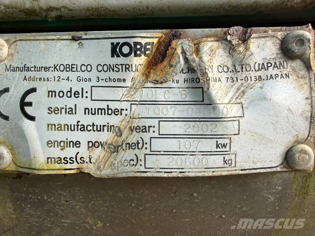 Kobelco SK 210 LC-6 - 1.000 mm belt Beltegraver