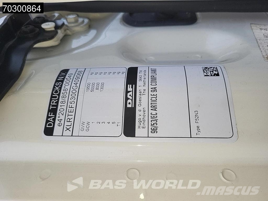 Ginaf GE 2120 GE 2120 4X2 DAF ELECTRIC! 260 kWh AC/DC Sadulveokid