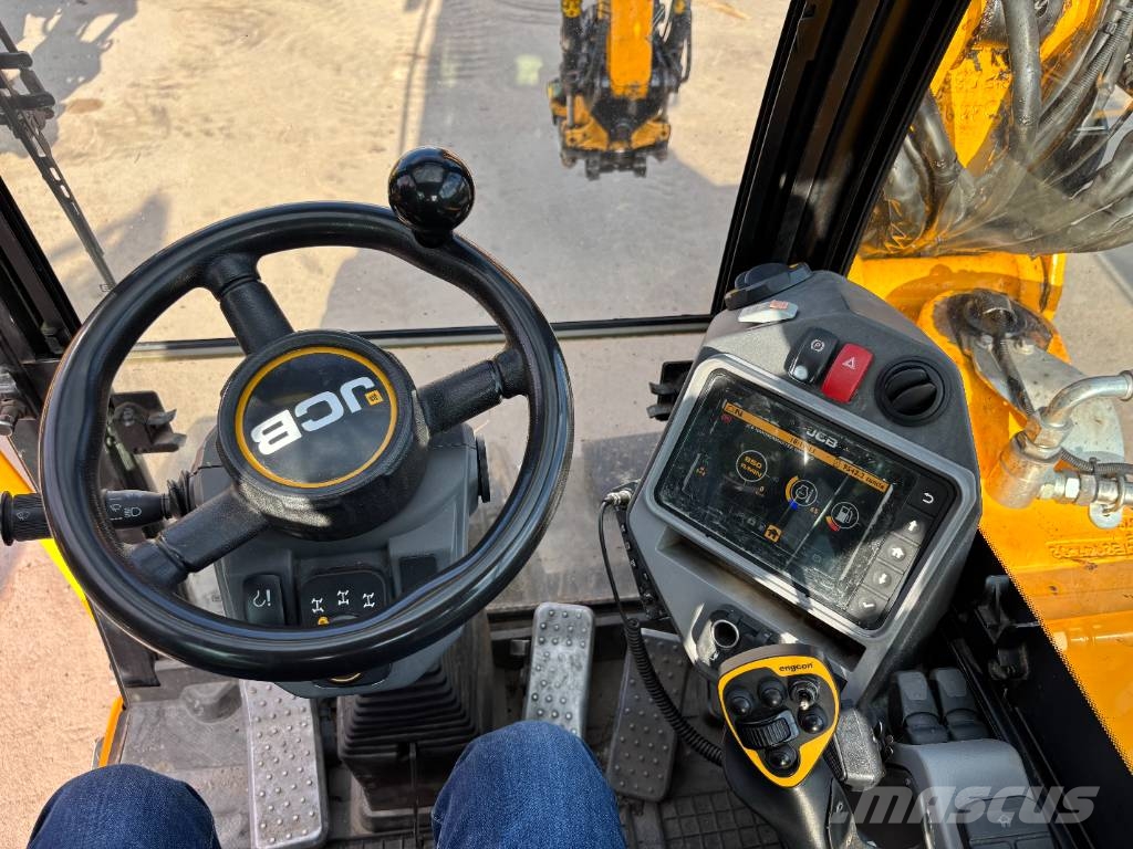 JCB 110 W Hydradig / Engcon / Pyöräohjaus / Rasvari / Excavadoras de ruedas