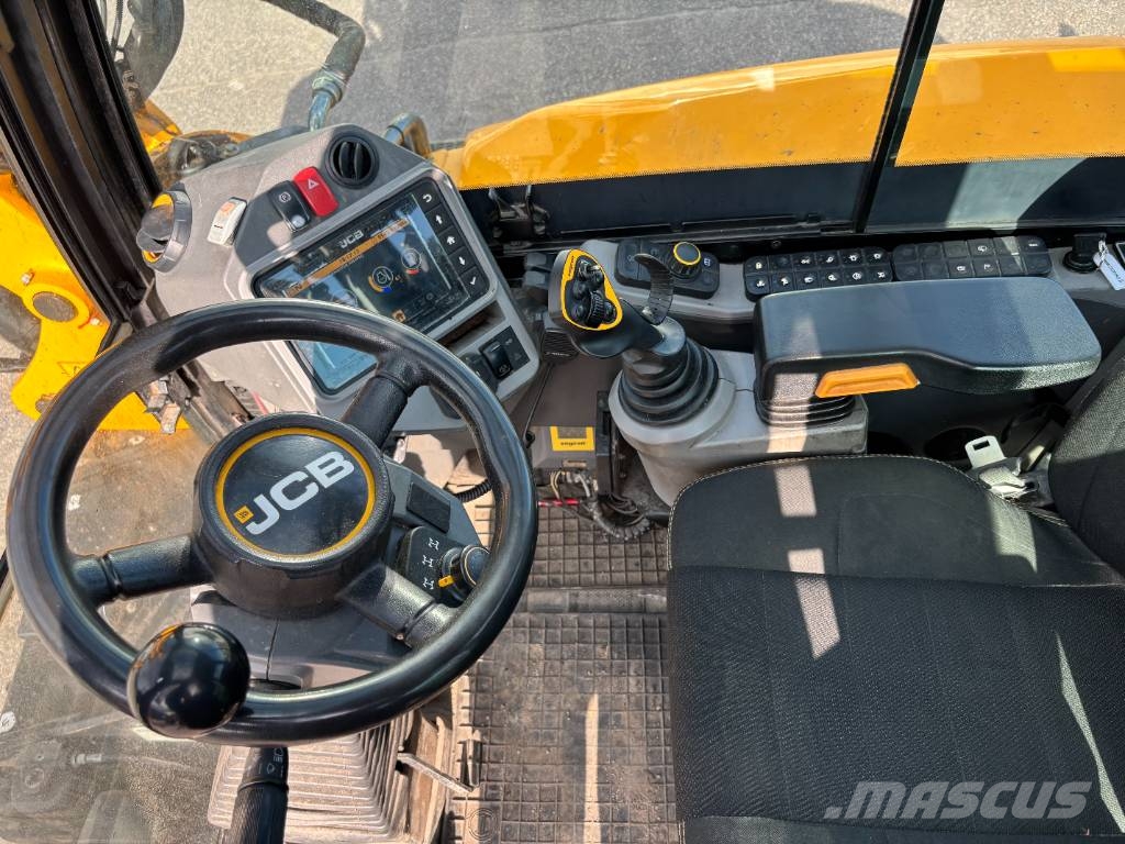 JCB 110 W Hydradig / Engcon / Pyöräohjaus / Rasvari / Excavadoras de ruedas