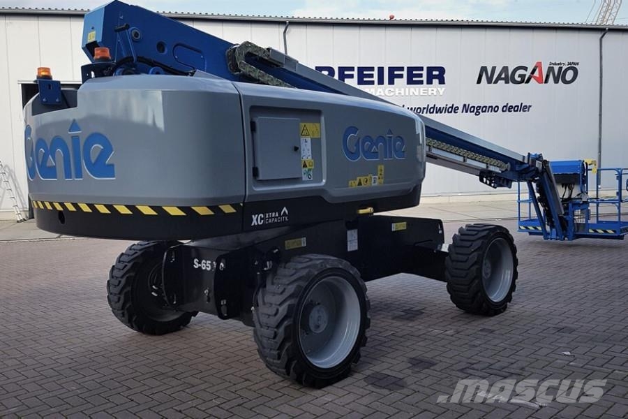 Genie S65XC Valid inspection, *Guarantee! Diesel, 4x4 Dr Teleskopik personel platformları
