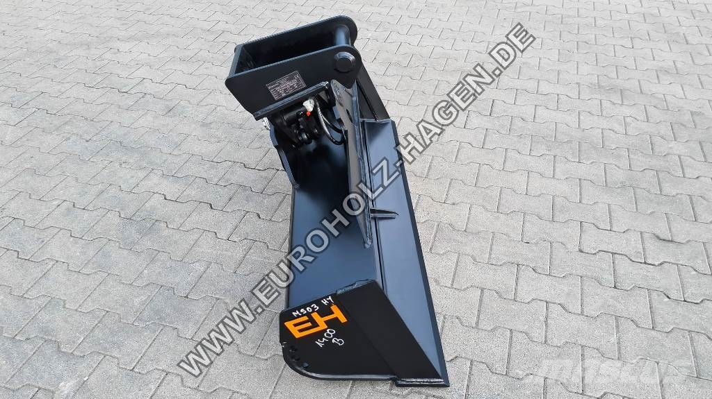 EH Hydr. Grabenräumlöffel für MS01 MS03 MS08 CW05 Egyéb alkatrészek