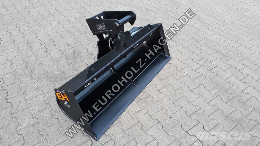 EH Hydr. Grabenräumlöffel für MS01 MS03 MS08 CW05 Egyéb alkatrészek