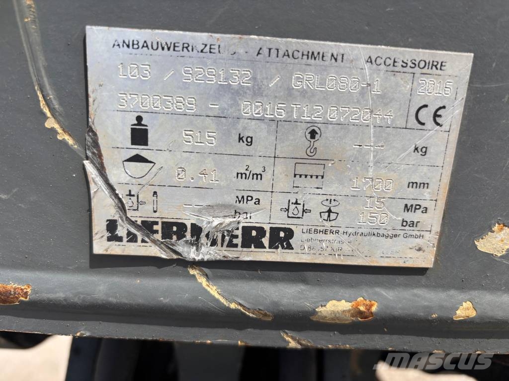 Liebherr A 912 Compact (3 Buckets + Forks) Wheeled excavators